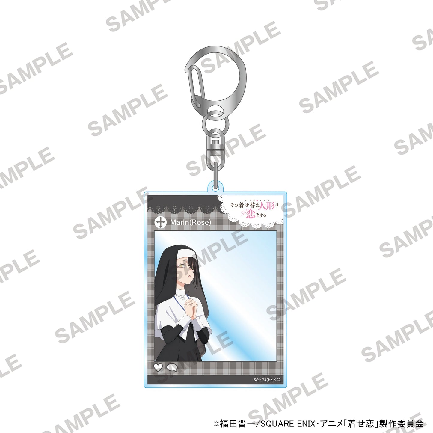 MY DRESS-UP DARLING - MARIN KITAGAWA (ROSE) SNS STYLE ACRYLIC KEYCHAIN