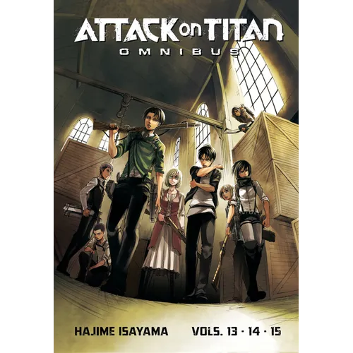 Attack on Titan Omnibus 5 (Vol. 13-15) - Paperback