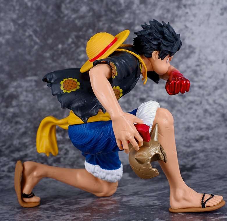 Monkey D. Luffy Anime Figurine, One Piece Anime Figure, Toys and Statues for Kids Gifts, Luffy Gear 2