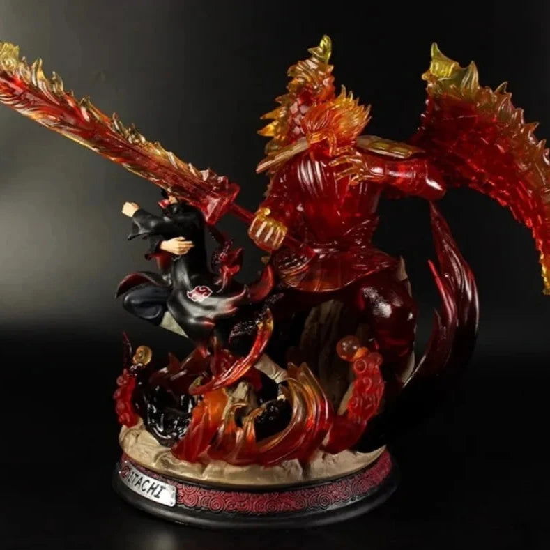 Susanoo Uchiha Itachi LED Anime Figurine, Naruto Shippuden Figures Collections 36 cm