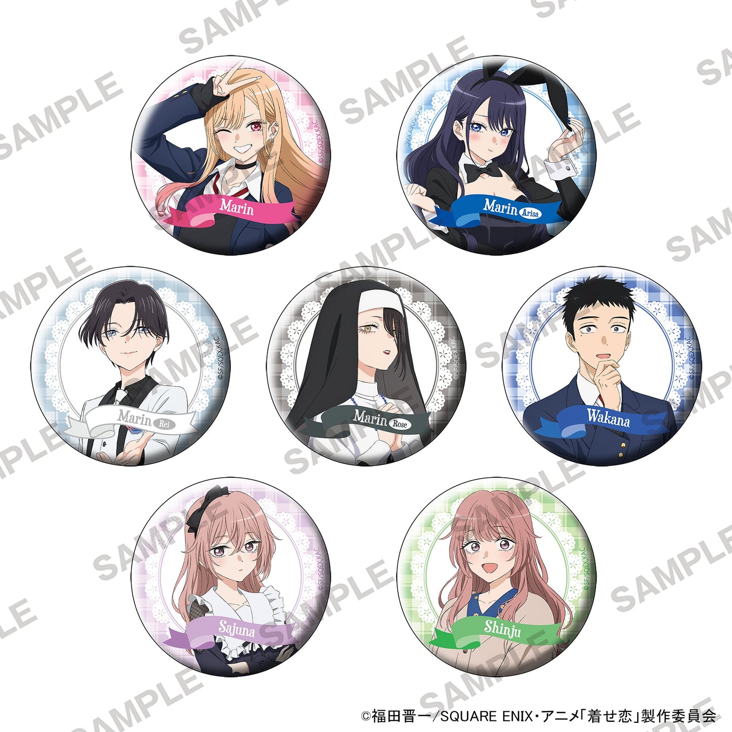 MY DRESS-UP DARLING - KIRAKIRA CAN BADGE VOL. 1 BLIND BOX TRADING