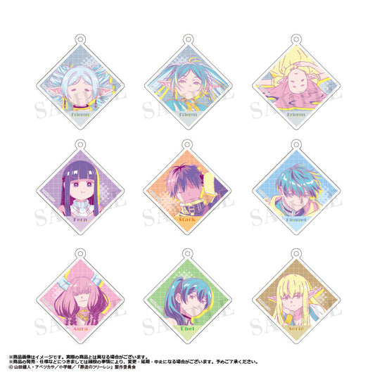 FRIEREN: BEYOND JOURNEY'S END - RETRO POP STYLE ACRYLIC KEYCHAIN TRADING BLIND BOX