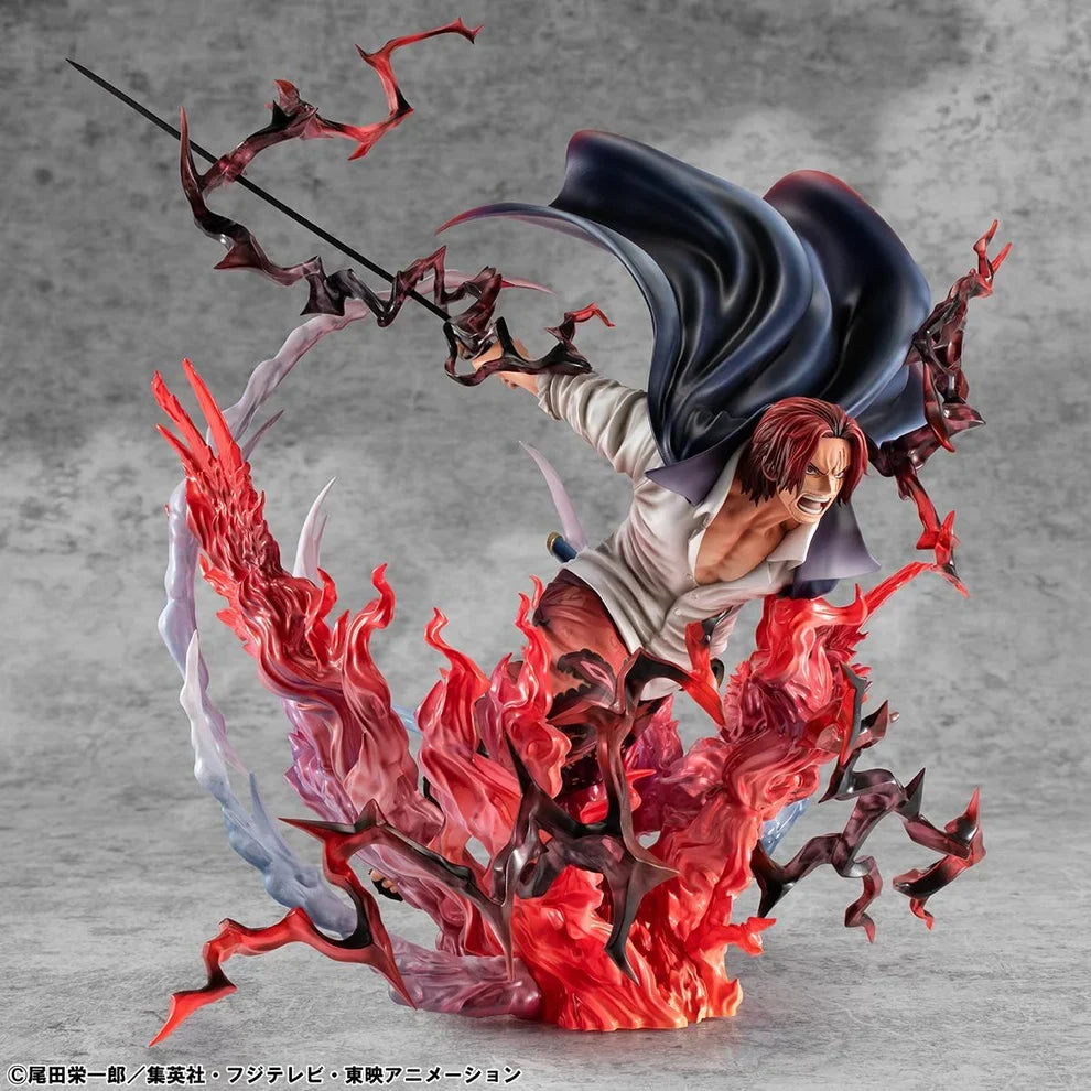 Portrait.Of.Pirates ONE PIECE “SA-MAXIMUM" Leader of Red Hair Pirates Red-Haired Shanks Kamusari