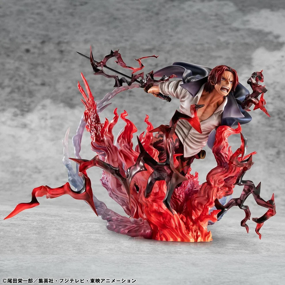 Portrait.Of.Pirates ONE PIECE “SA-MAXIMUM" Leader of Red Hair Pirates Red-Haired Shanks Kamusari