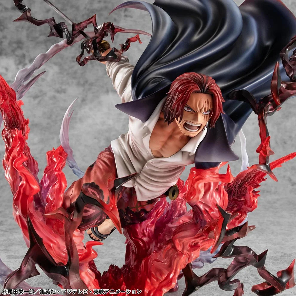 Portrait.Of.Pirates ONE PIECE “SA-MAXIMUM" Leader of Red Hair Pirates Red-Haired Shanks Kamusari