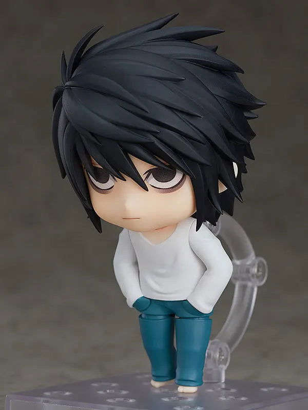10 CM Death Note L and Yagami Light Anime Figurines, Kawaii Cute Chibi Action Figures PVC Toys Collection