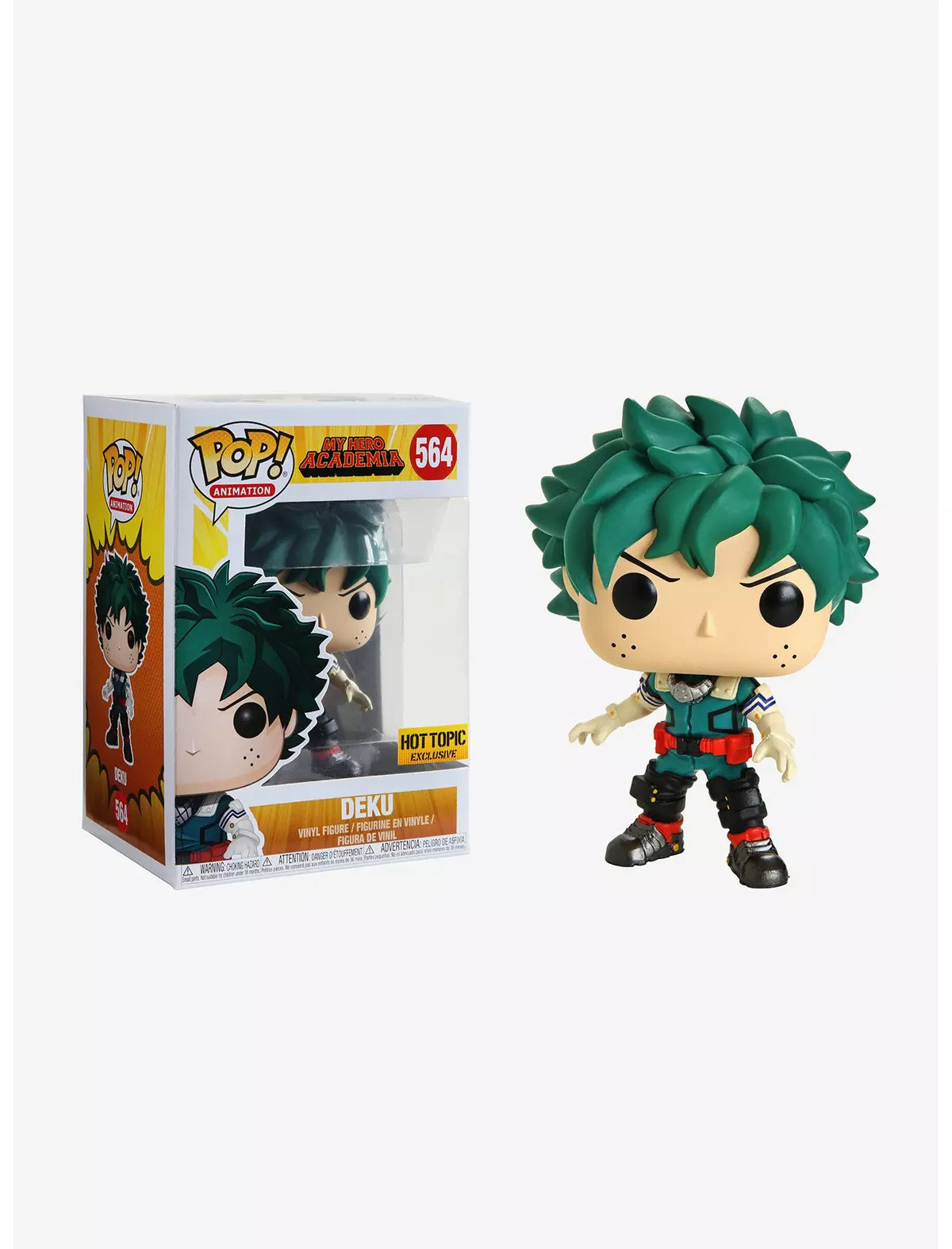 Funko My Hero Academia Pop! Animation Deku Vinyl Figure Hot Topic Exclusive