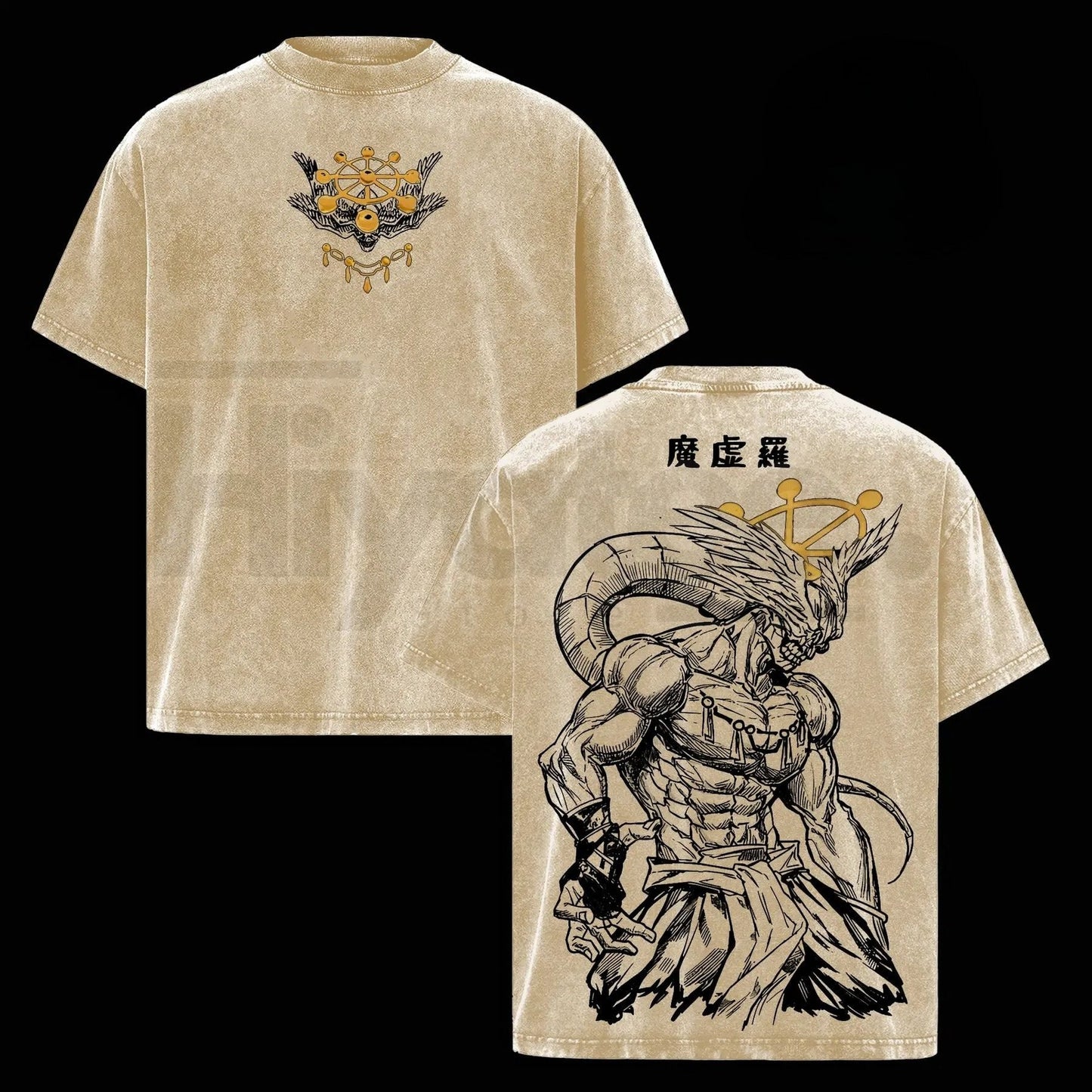 Mahoraga "Eight-Handled Sword" Vintage Washed Tee