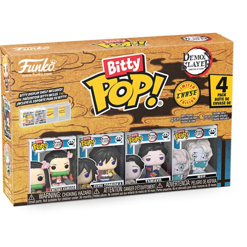 Demon Slayer Nezuko Kamado Funko Bitty Pop! Mini-Figure 4-Pack - Specialty