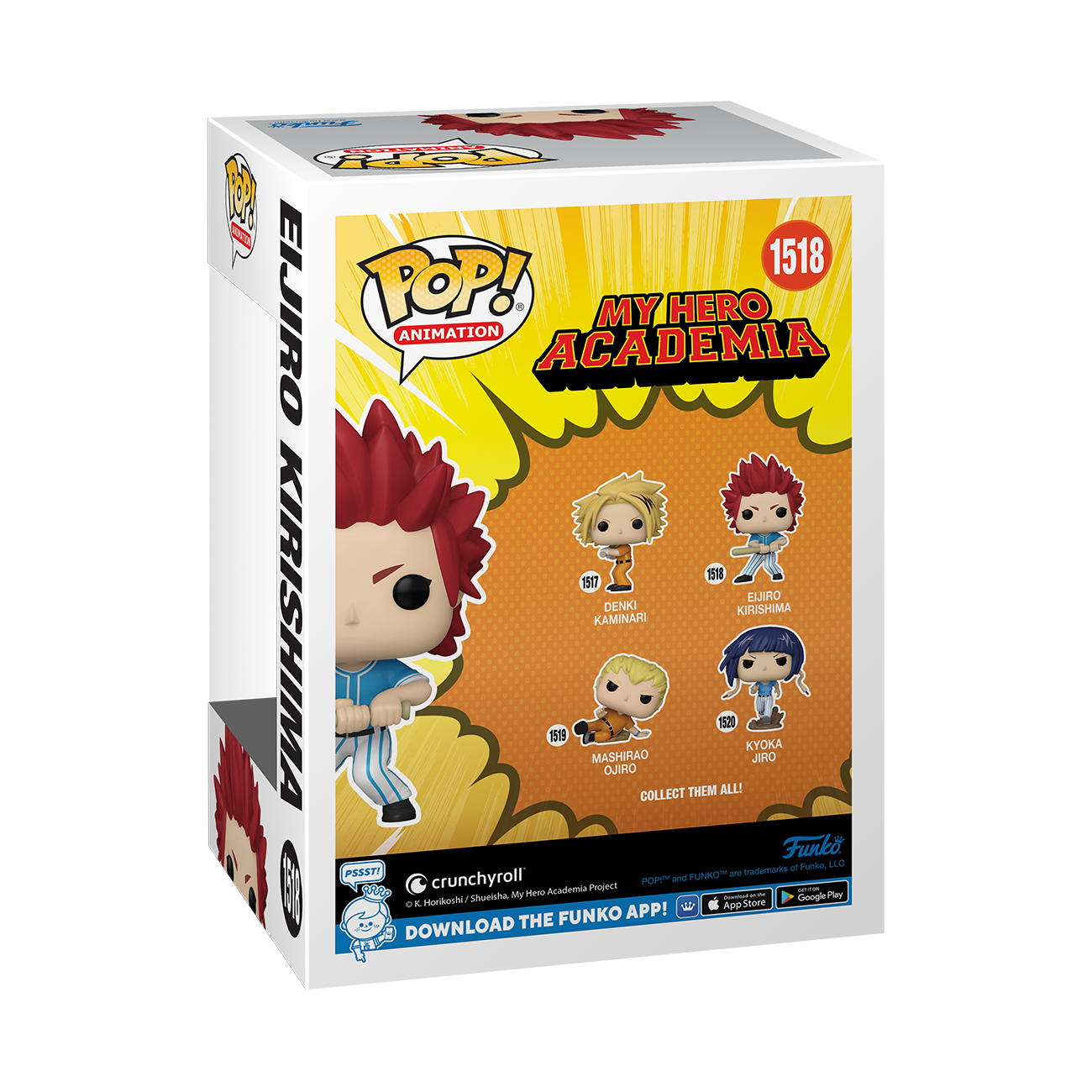 POP! Animation: My Hero Academia: Hero League Baseball - Kirishima