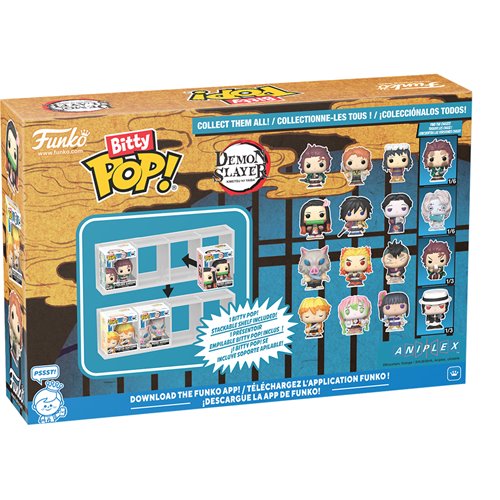 Demon Slayer Nezuko Kamado Funko Bitty Pop! Mini-Figure 4-Pack - Specialty