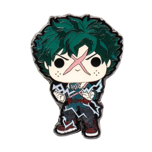 My Hero Academia Deku Full Cowl Pop! Enamel Pin - Entertainment Earth Exclusive