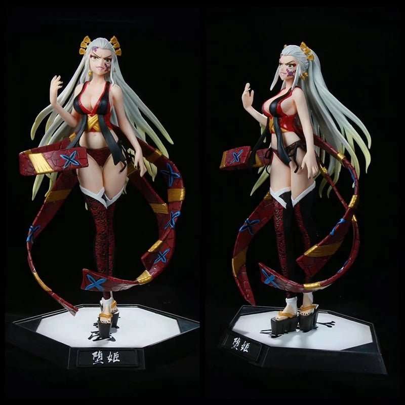 Daki Demon Slayer Anime Figure, Upper Rank 6 Twelve Kizuki Demon Slayer Kimetsu No Yaiba Figurines