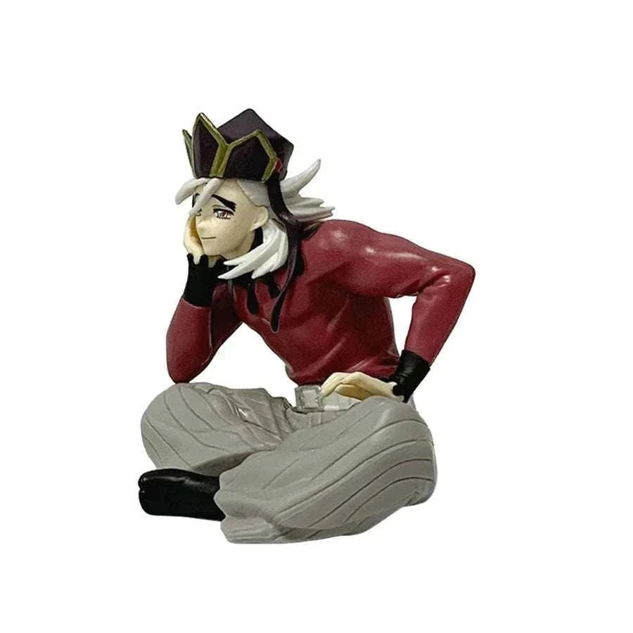 Demon Slayer Anime Figure Douma Upper Two Action Figure Statue Noodle Stopper 8.5 CM