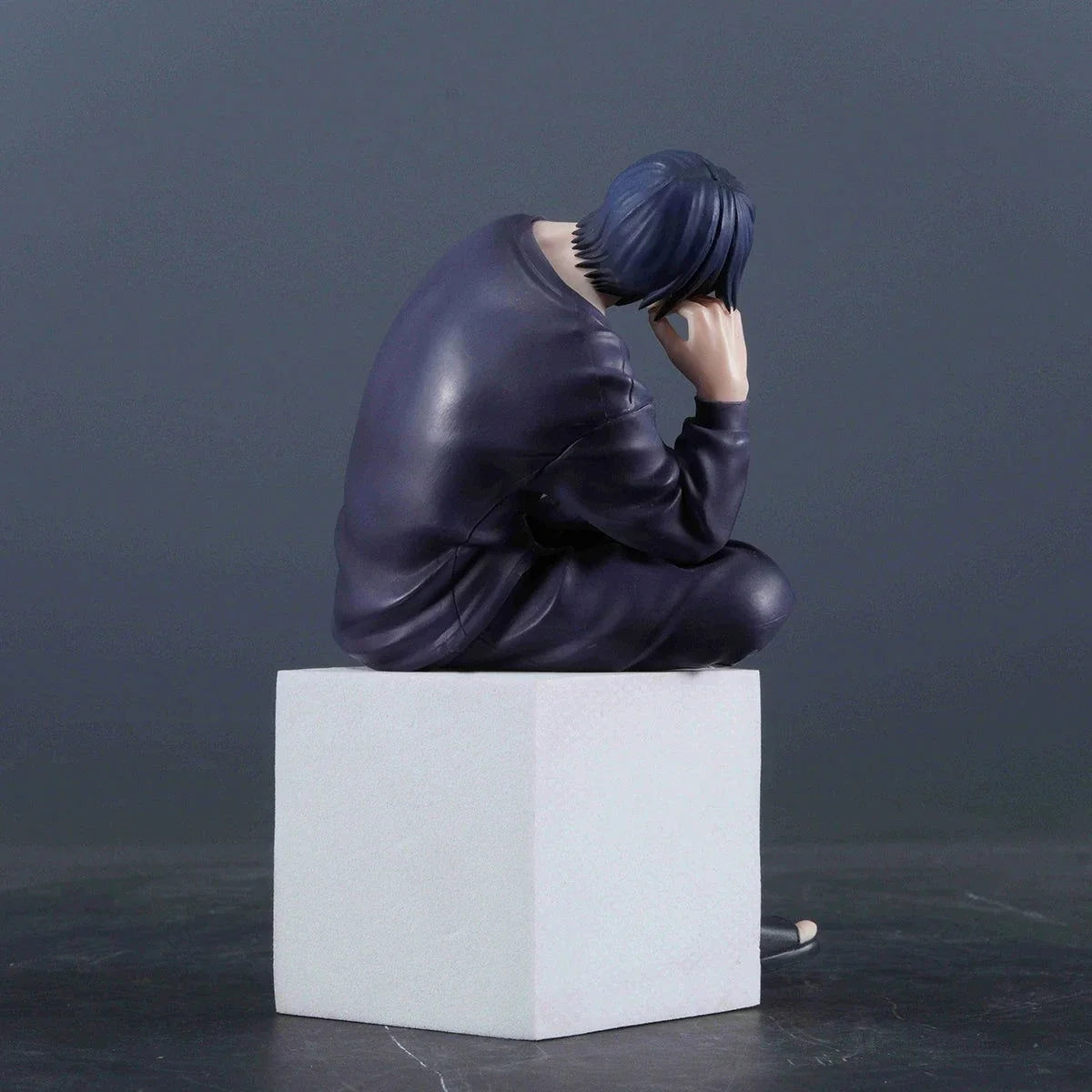 Fushiguro Toji Anime Figure Jujutsu Kaisen Action Figurines Sitting PVC Model Collectible Toy Gift