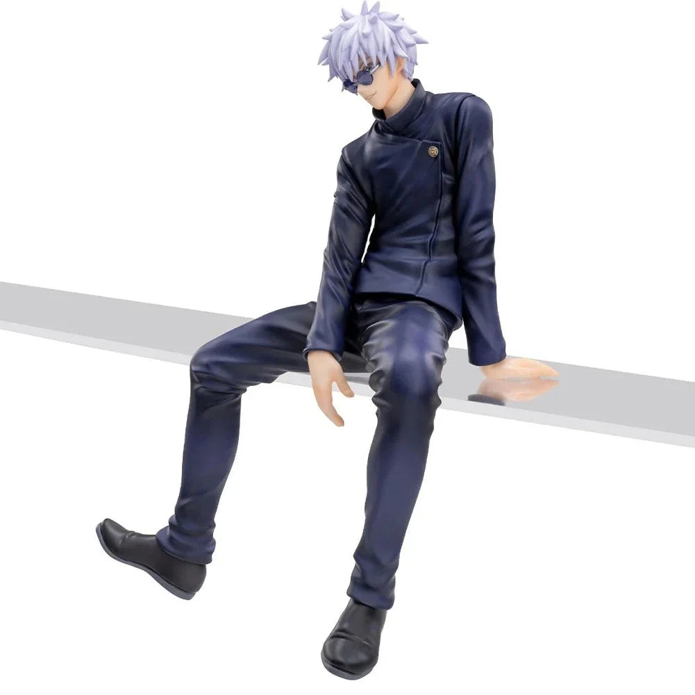 Fushiguro Toji Anime Figure Jujutsu Kaisen Action Figurines Sitting PVC Model Collectible Toy Gift