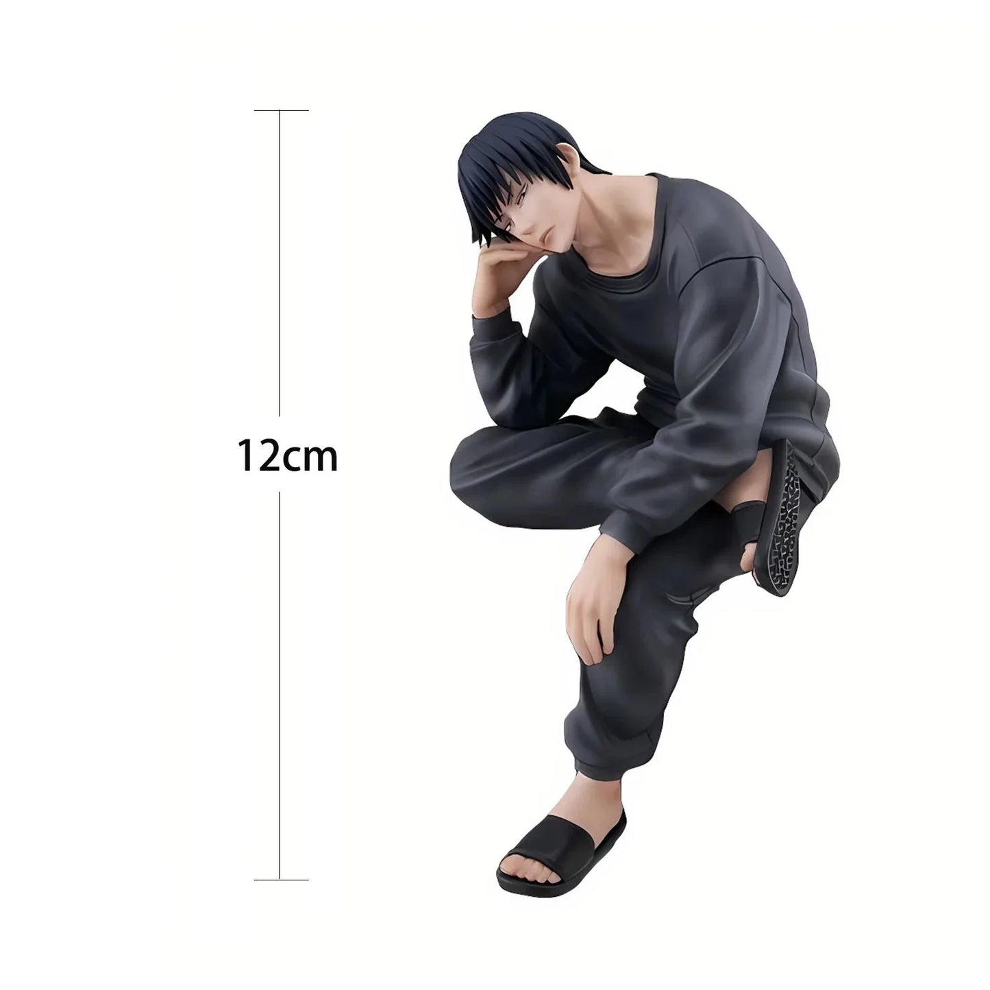 Fushiguro Toji Anime Figure Jujutsu Kaisen Action Figurines Sitting PVC Model Collectible Toy Gift