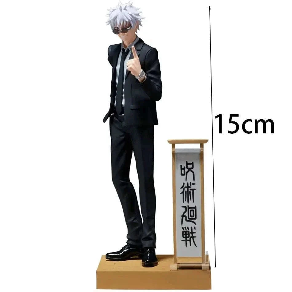 Geto Suguru and Gojo Satoru Anime Figurines Jujutsu Kaisen figurine Doll PVC Statue 15 CM