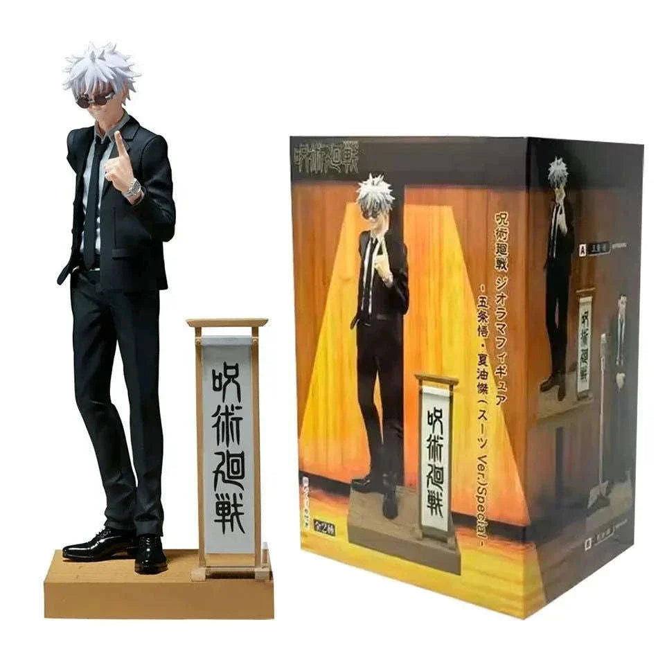 Geto Suguru and Gojo Satoru Anime Figurines Jujutsu Kaisen figurine Doll PVC Statue 15 CM