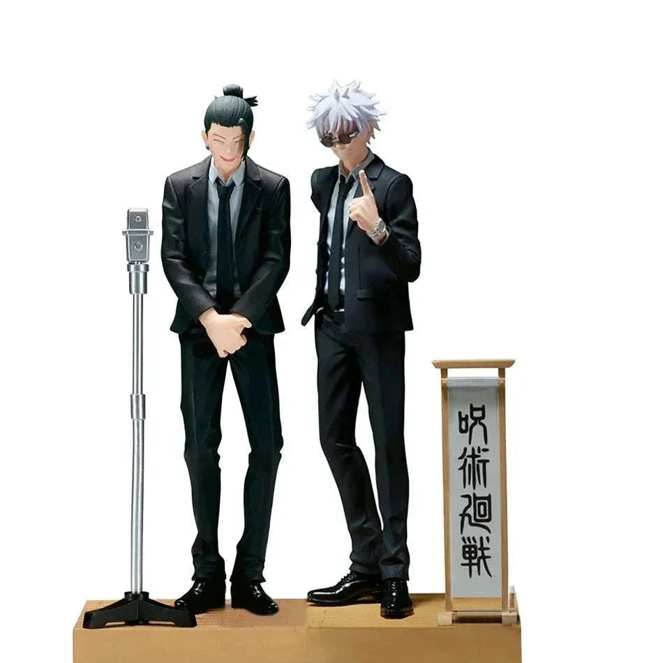 Geto Suguru and Gojo Satoru Anime Figurines Jujutsu Kaisen figurine Doll PVC Statue 15 CM