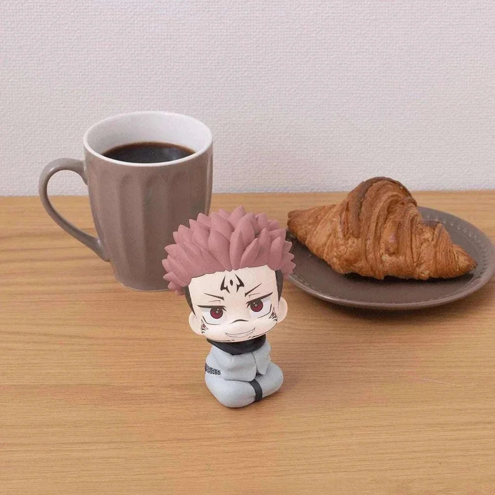 Gojo Satoru Anime Figure Jujutsu Kaisen Action Figurines Chibi Mini Set PVC Model Collectible Display Toy Gift
