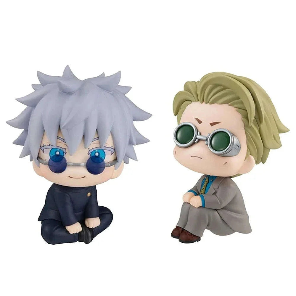 Gojo Satoru Anime Figure Jujutsu Kaisen Action Figurines Chibi Mini Set PVC Model Collectible Display Toy Gift