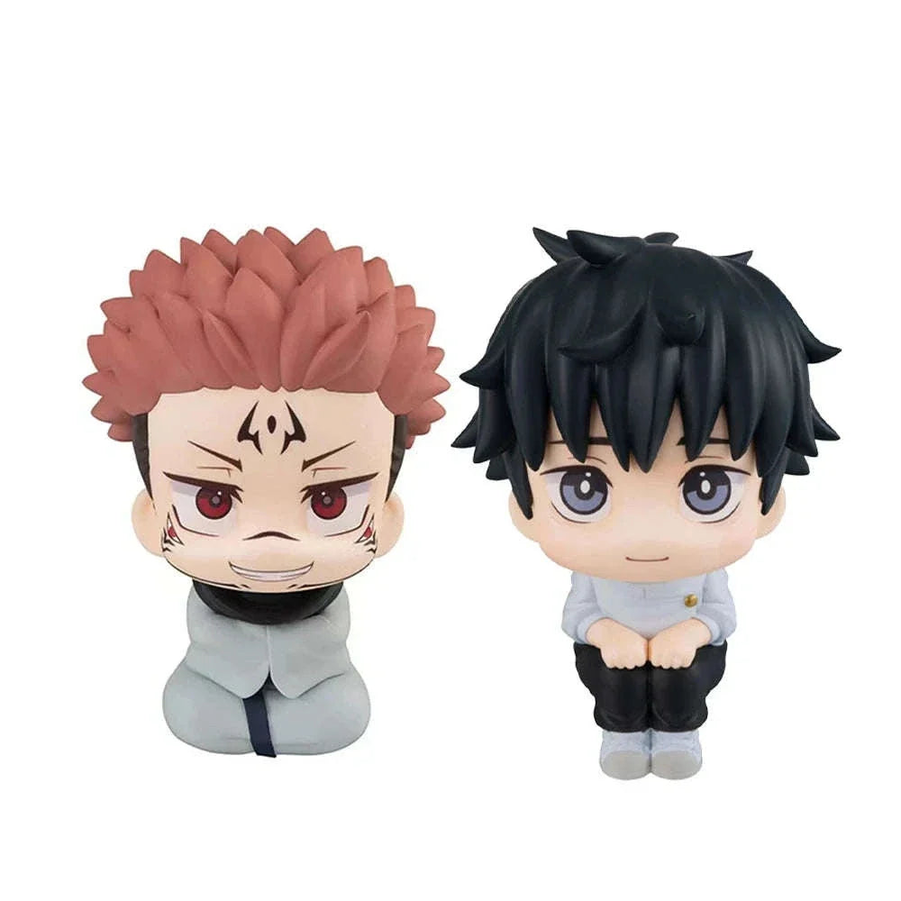Gojo Satoru Anime Figure Jujutsu Kaisen Action Figurines Chibi Mini Set PVC Model Collectible Display Toy Gift