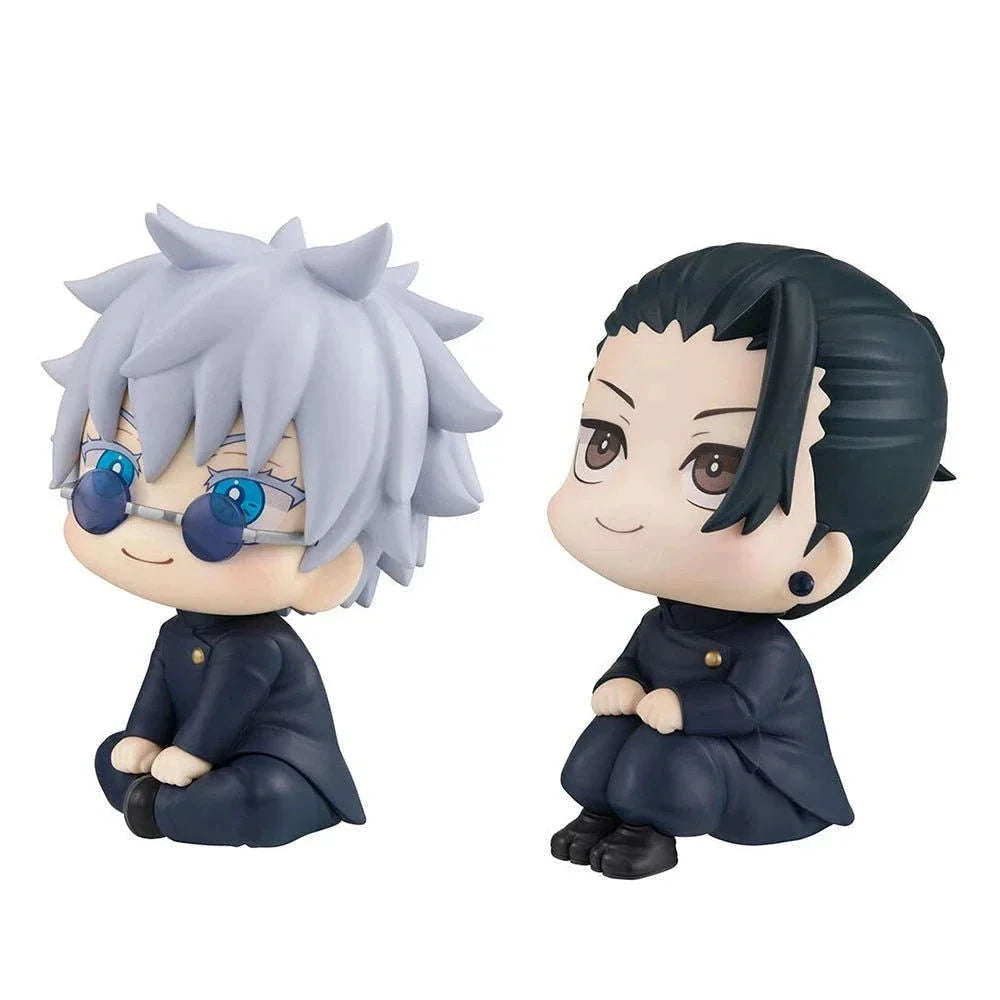 Gojo Satoru Anime Figure Jujutsu Kaisen Action Figurines Chibi Mini Set PVC Model Collectible Display Toy Gift