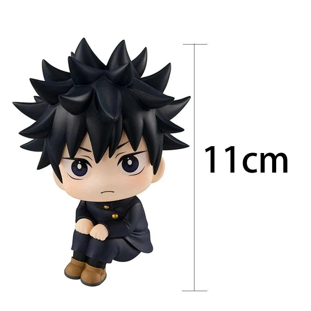 Gojo Satoru Anime Figure Jujutsu Kaisen Action Figurines Chibi Mini Set PVC Model Collectible Display Toy Gift