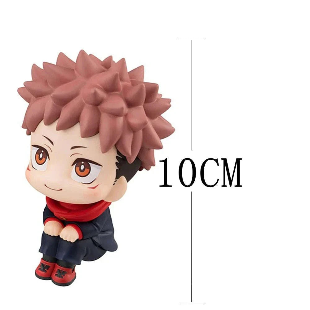 Gojo Satoru Anime Figure Jujutsu Kaisen Action Figurines Chibi Mini Set PVC Model Collectible Display Toy Gift