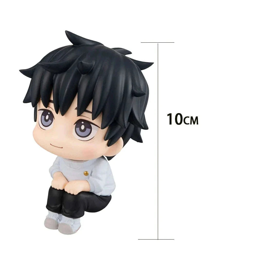 Gojo Satoru Anime Figure Jujutsu Kaisen Action Figurines Chibi Mini Set PVC Model Collectible Display Toy Gift
