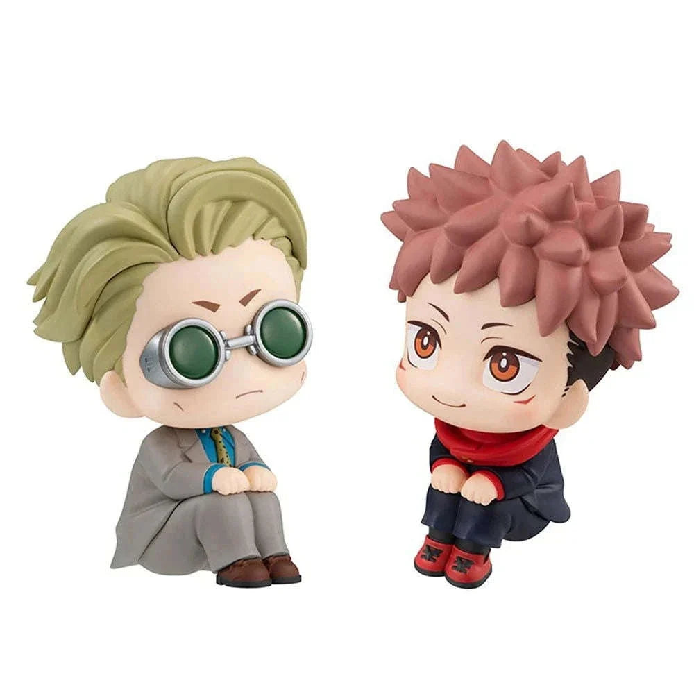 Gojo Satoru Anime Figure Jujutsu Kaisen Action Figurines Chibi Mini Set PVC Model Collectible Display Toy Gift