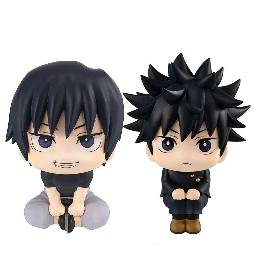 Gojo Satoru Anime Figure Jujutsu Kaisen Action Figurines Chibi Mini Set PVC Model Collectible Display Toy Gift