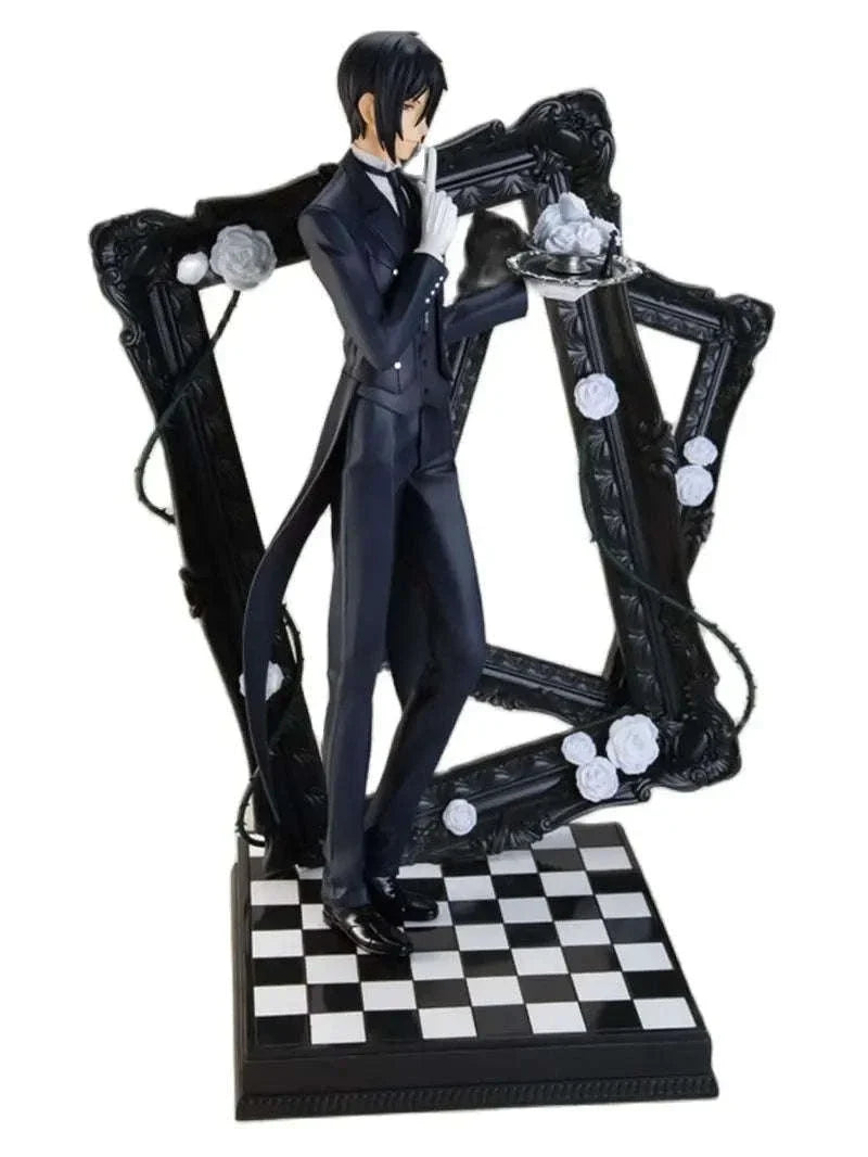 Ciel Phantomhive and Sebastian Michaelis Anime Figure, Black Butler Action Figurines