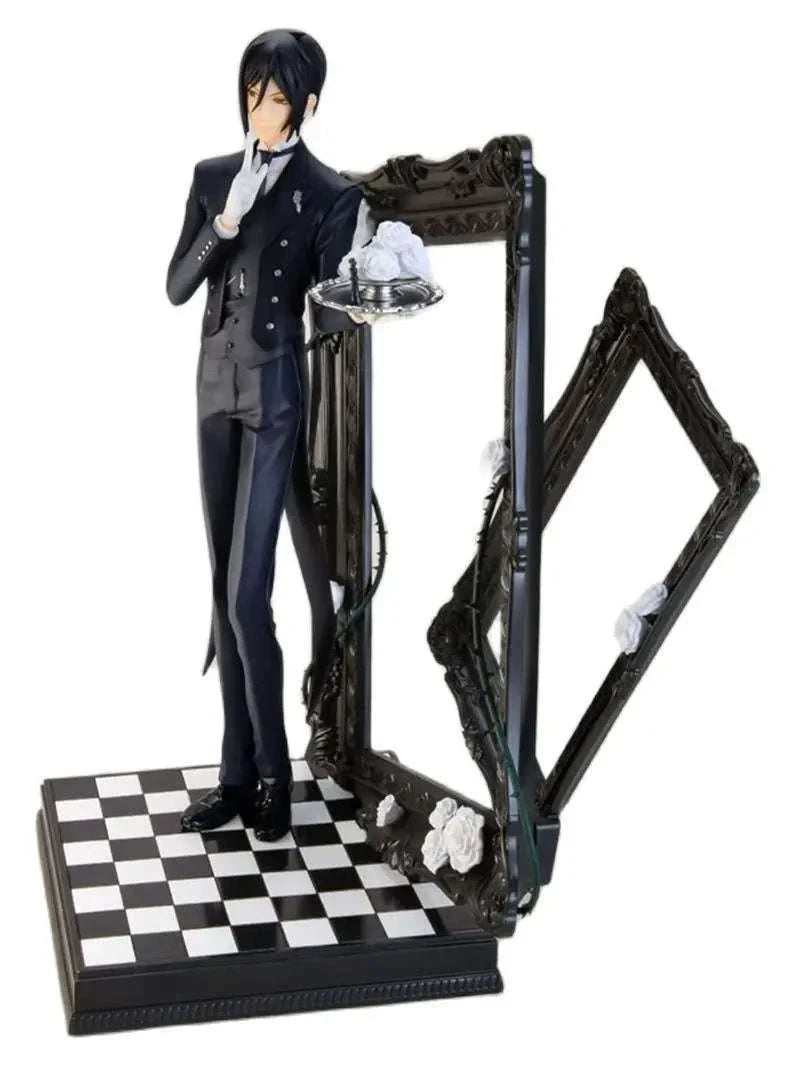 Ciel Phantomhive and Sebastian Michaelis Anime Figure, Black Butler Action Figurines