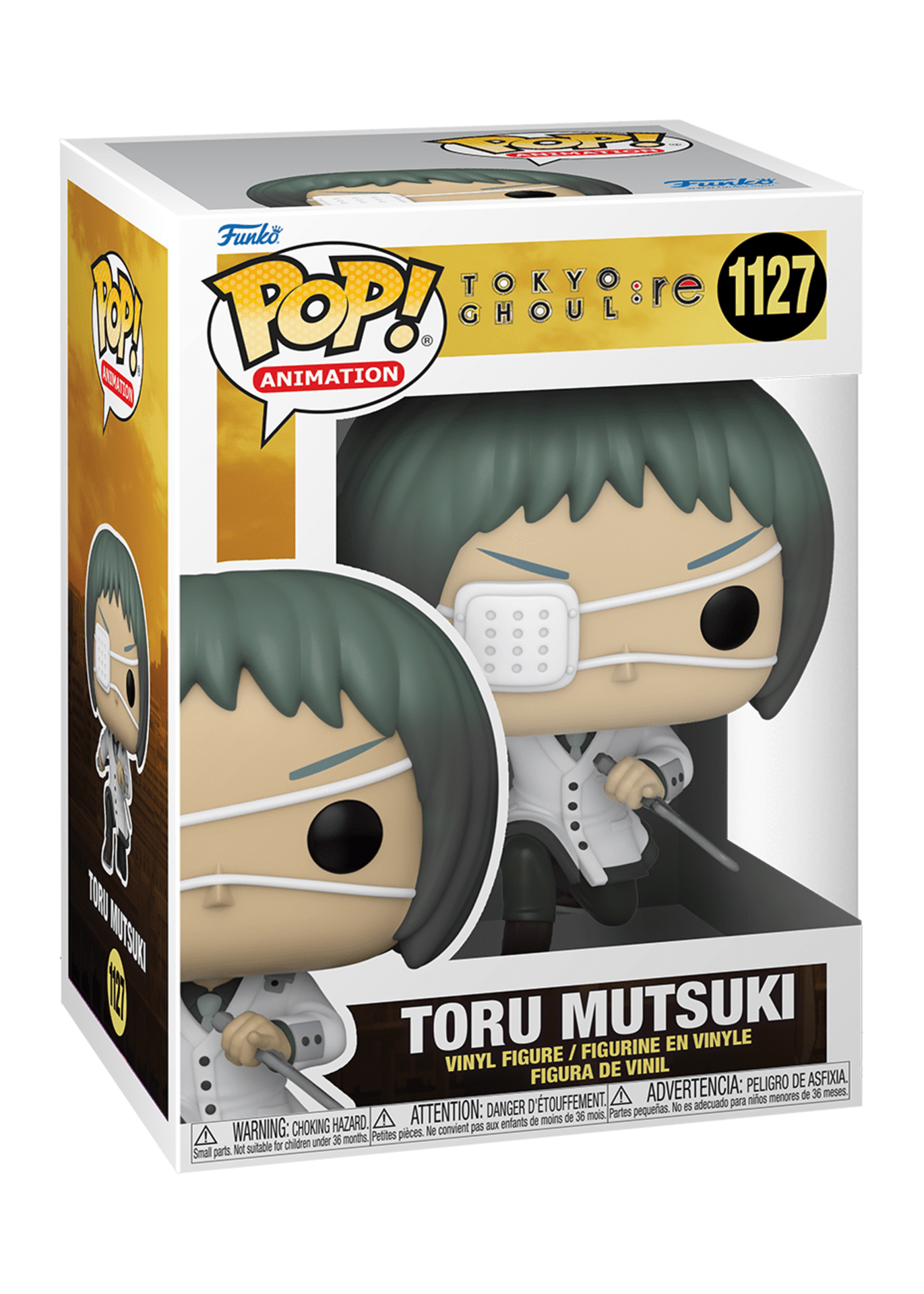 Funko Pop  Tokyo Ghoul Re   Toru Mutsuki