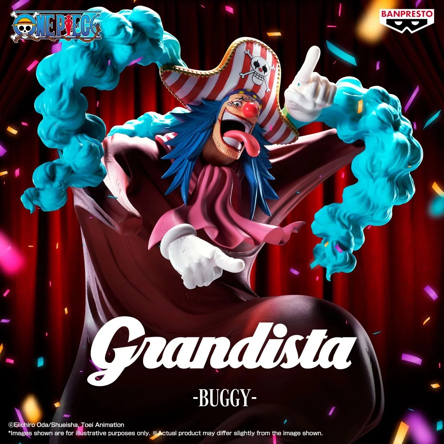 One Piece Grandista-Buggy-