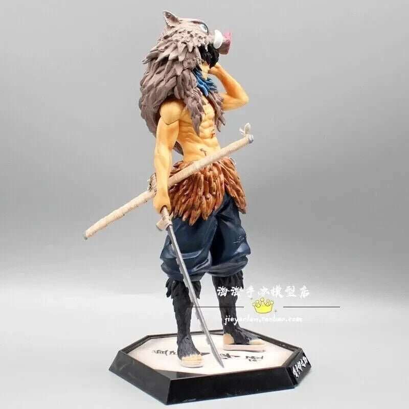Inosuke Hashibira Action Figure, Demon Slayer Kimetsu No Yaiba Anime Figurines Statues