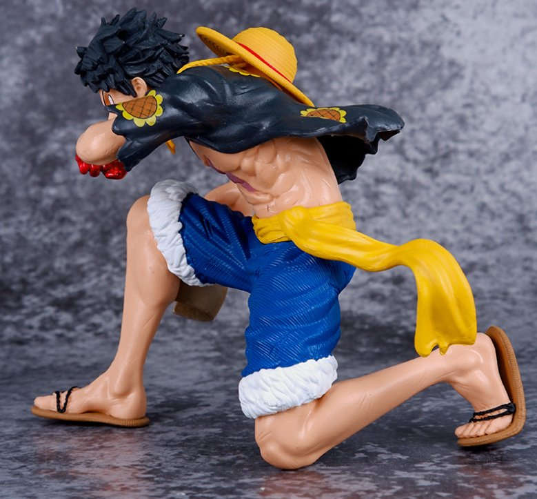 Monkey D. Luffy Anime Figurine, One Piece Anime Figure, Toys and Statues for Kids Gifts, Luffy Gear 2