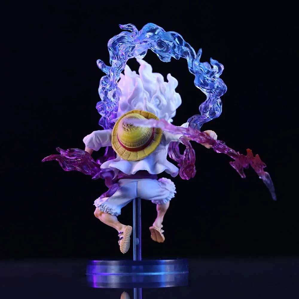 Monkey D. Luffy One Piece Anime Figure, Strawhat Gear Nika Sun God One Piece Figurines Statues