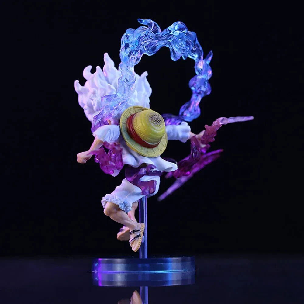 Monkey D. Luffy One Piece Anime Figure, Strawhat Gear Nika Sun God One Piece Figurines Statues