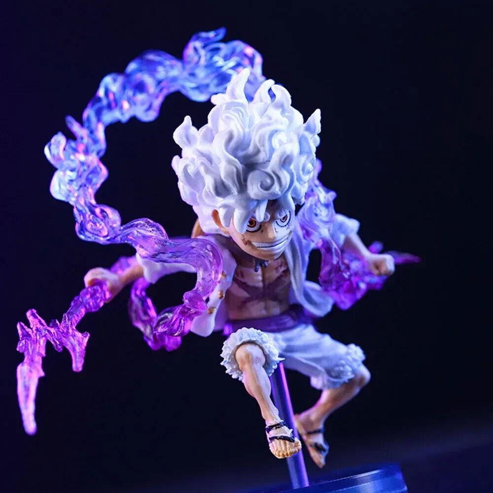 Monkey D. Luffy One Piece Anime Figure, Strawhat Gear Nika Sun God One Piece Figurines Statues