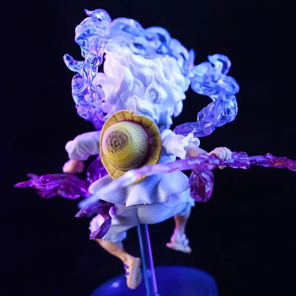Monkey D. Luffy One Piece Anime Figure, Strawhat Gear Nika Sun God One Piece Figurines Statues