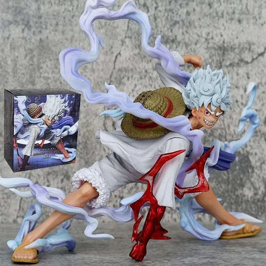 Monkey D. Luffy One Piece Figurines, Gear 5 Nika Sun God One Piece Anime Figure