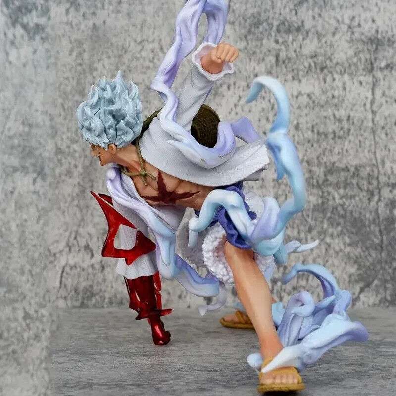 Monkey D. Luffy One Piece Figurines, Gear 5 Nika Sun God One Piece Anime Figure