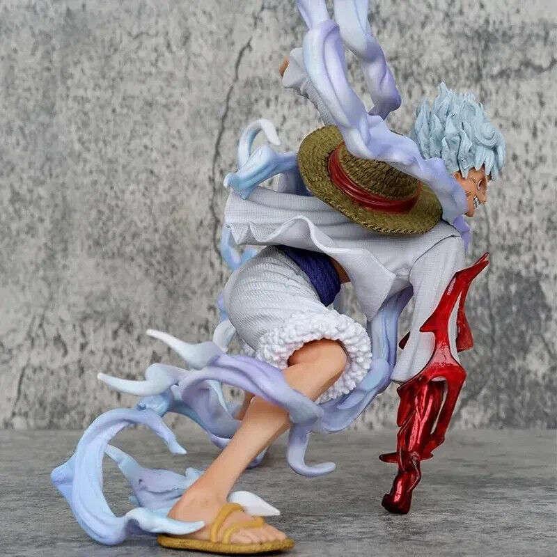 Monkey D. Luffy One Piece Figurines, Gear 5 Nika Sun God One Piece Anime Figure