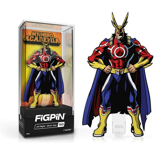 My Hero Academia Enamel FiGPiN | Silver Age All Might #150