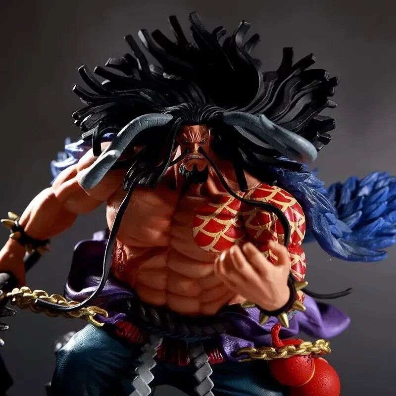 ONE PIECE Battle Kaido Action Figure, PVC Wano Yonko Four Emperors Beast Pirates The Strongest Creature Figurines