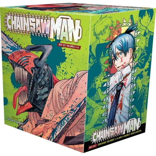 Chainsaw Man Box Set: Includes Volumes 1-11 - Paperback