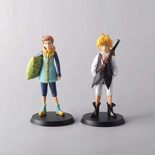 Meliodas and King Anime Figurines, The Seven Deadly Sins Action Figures PVC 16 CM